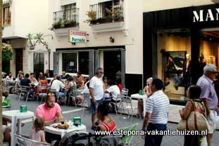 Estepona, churros in calle real