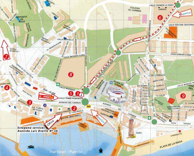 plattegrond complexen