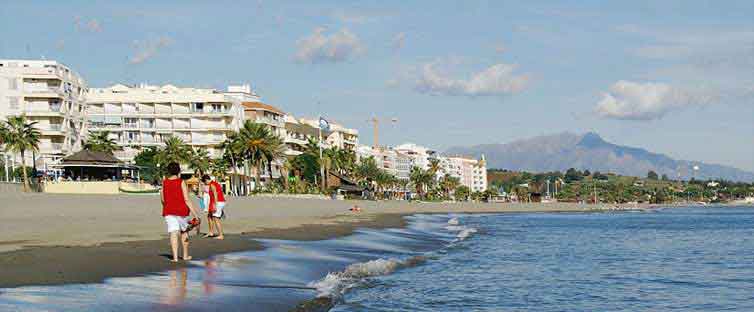 Pootje baden aan de Costa del Sol