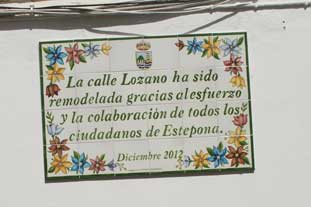centrum Estepona, Calle Lozano