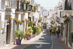 centrum Estepona, Calle Papuecas