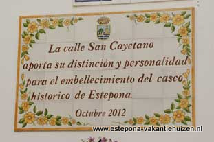 Estepona, Calle San Cayetano