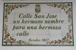 centrum Estepona, Calle San Jose