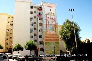 pintura mural, Estepona Bermeja