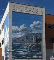 Estepona desde el mar