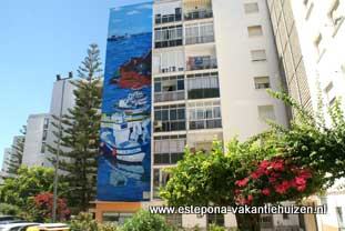 Estepona, pintura mural, Almas del Mar