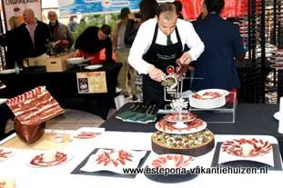 Estepona, Pata Negra, wedstrijd hamsnijden