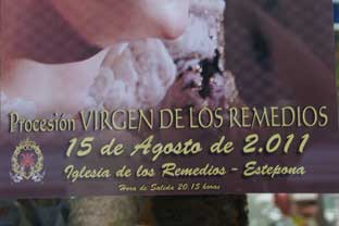 Estepona, processie virgen de los remedios