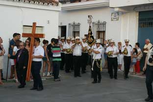 Estepona, processie virgen de los remedios