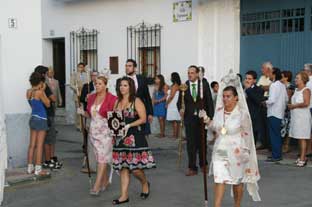 Estepona, processie virgen de los remedios