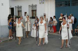 Estepona, processie virgen de los remedios