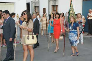 Estepona, processie virgen de los remedios