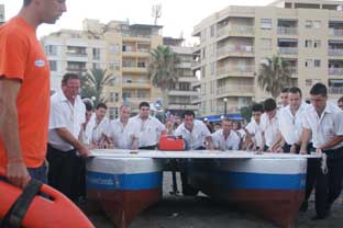 Estepona, processie virgen del Carmen