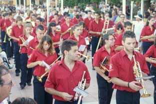 Estepona, processie virgen del Carmen